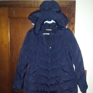 Steve Madden mid length puffer coat.